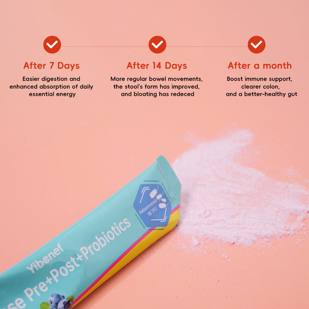 Yibenef Gut Saver Sugar Free 2 Boxes Powder