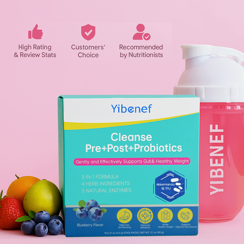Yibenef Probiotics Protect Gut Health Cleanse 60B added